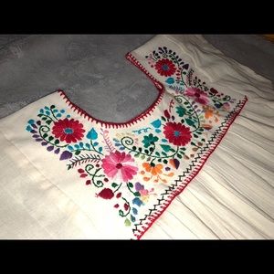 Authentic Mexican Embroidered Top